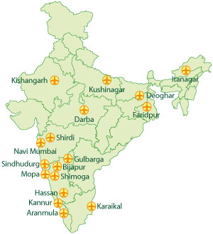 New airports in india